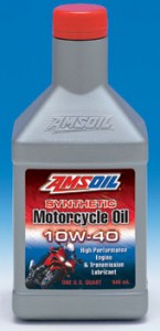 AMSOIL Synthetic 10W-40 Motorcycle Oil