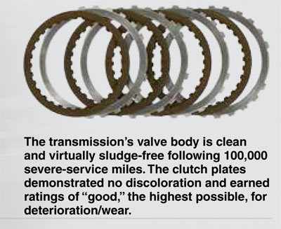 Clean clutch plates- AMSOIL Synthetic ATF