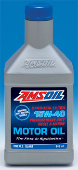 AMSOIL Synthetic Heavy Duty Diesel & Marine Motor Oil