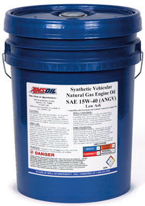 AMSOIL Synthetic Vehicular Natural Gas 15W-40 Engine Oil 