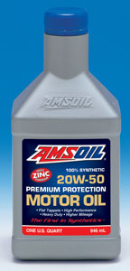 AMSOIL Synthetic 20W-50 Premium Protection Motor Oil