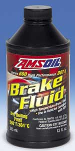 AMSOIL Series 600 DOT 4 Synthetic Racing Brake Fluid