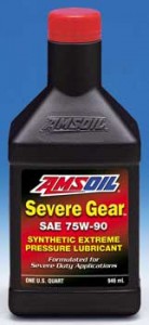 AMSOIL SEVERE GEAR® 75W-90 Synthetic Extreme Pressure Lubricant