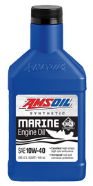 AMSOIL Marine 4-Stroke Synthetic 10W-40 Engine Oil