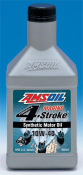 AMSOIL 10W-40 Formula 4-Stroke® Marine Synthetic Motor Oil