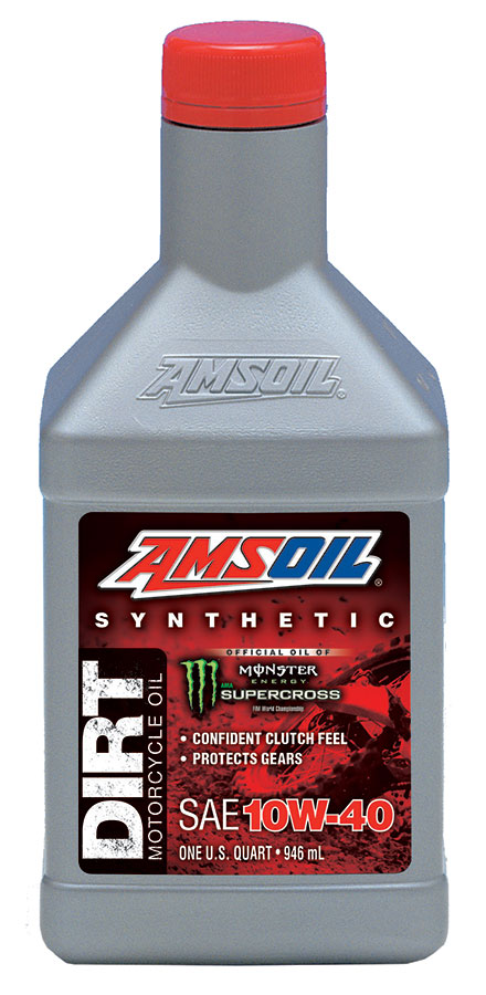 AMSOIL Synthetic 10W-40 Dirt Bike Oil