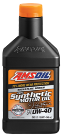 AMSOIL 0W-40 Signature Series Synthetic Oil