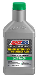 AMSOIL 20W-50 Synthetic Zero-Turn Hydrostatic Transmission Fluid