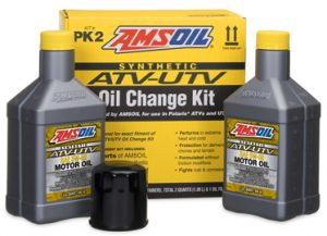 AMSOIL ATV-UTV Oil Change Kit For Polaris
