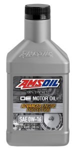 AMSOIL OE 0W-16 Synthetic Motor Oil