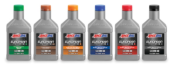 AMSOIL European Synthetic Motor Oil Series