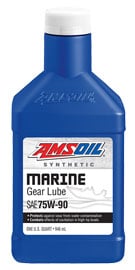 AMSOIL 75W-90 Synthetic Marine Gear Oil