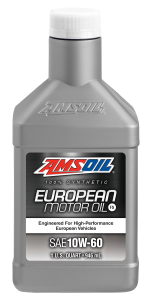 AMSOIL SAE 10W-60 FS Synthetic European Motor Oil