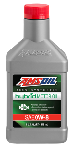 AMSOIL 100% Synthetic 0W-8 Hybrid Motor Oil